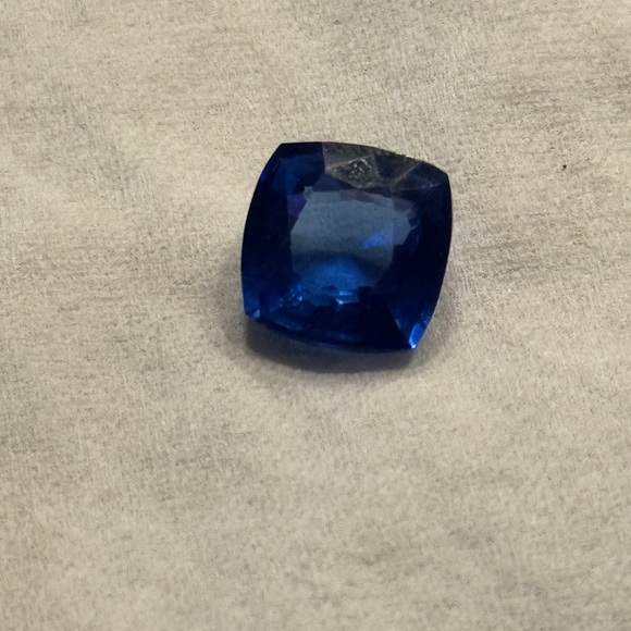 9.97 Ct Natural Sapphire Blue Cushion Cut Loose Gemstone Certified - Picture 6 of 6